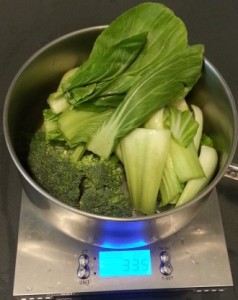 Raw Brocoli & Buc Choy In Pan 335g