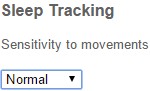 Normal Sleep Tracking