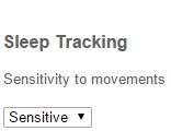 Sensitive Sleep Tracking