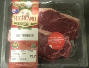 Grassfed Beef from Aldi